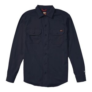 Timberland PRO FR Cotton Core Button Front Shirt NAVY